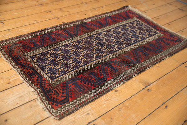 2.5x4.5 Vintage Belouch Rug // ONH Item 7011 Image 2