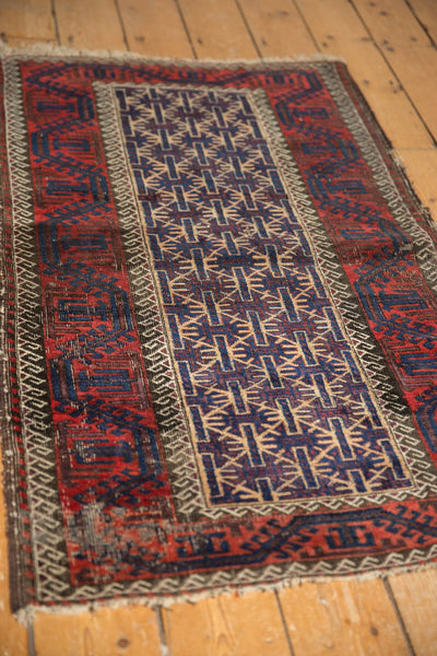 2.5x4.5 Vintage Belouch Rug // ONH Item 7011 Image 3