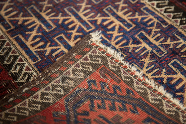 2.5x4.5 Vintage Belouch Rug // ONH Item 7011 Image 5