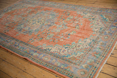 6x9.5 Vintage Distressed Oushak Carpet // ONH Item 7017 Image 2