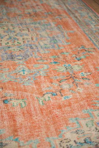 6x9.5 Vintage Distressed Oushak Carpet // ONH Item 7017 Image 5