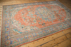 6x9.5 Vintage Distressed Oushak Carpet // ONH Item 7017 Image 6