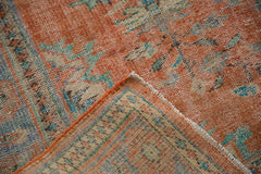 6x9.5 Vintage Distressed Oushak Carpet // ONH Item 7017 Image 11
