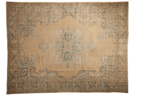 Vintage Distressed Oushak Carpet / ONH item 7019