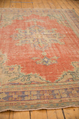 6.5x9 Vintage Distressed Oushak Carpet // ONH Item 7021 Image 7