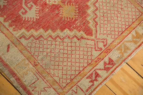 2.5x5 Vintage Distressed Oushak Rug Runner // ONH Item 7027 Image 4