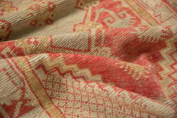 2.5x5 Vintage Distressed Oushak Rug Runner // ONH Item 7027 Image 6