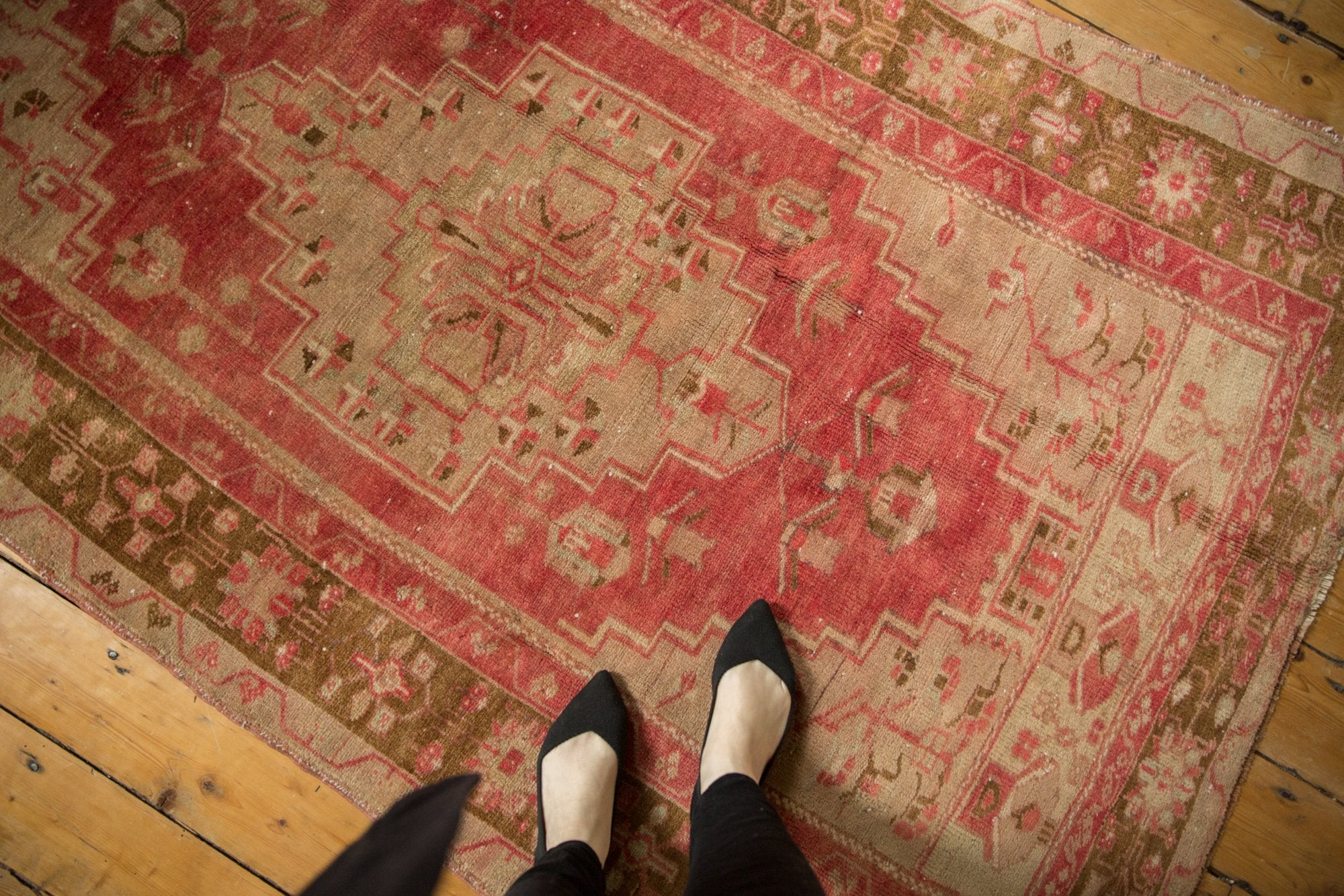 4.5x7 Vintage Distressed Oushak Rug // ONH Item 7029 Image 1