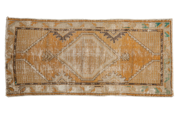 2.5x5.5 Vintage Distressed Oushak Rug Runner // ONH Item 7030