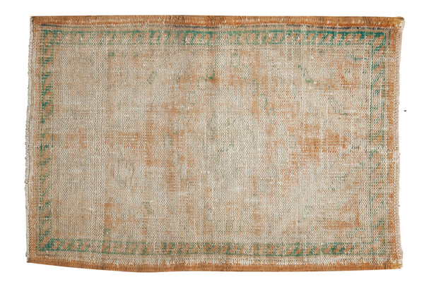 2.5x3.5 Vintage Distressed Oushak Rug // ONH Item 7031