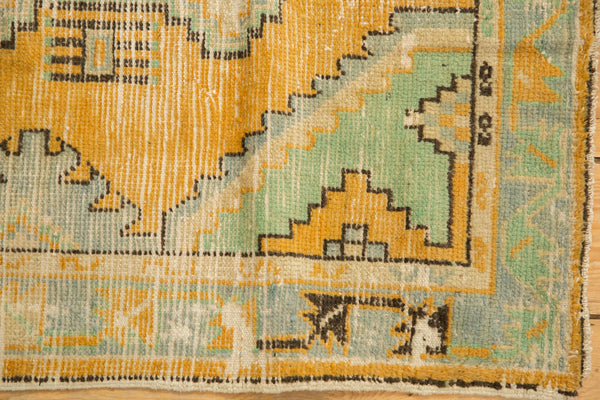 2.5x5 Vintage Distressed Oushak Rug Runner // ONH Item 7037 Image 7