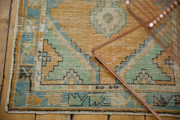 2.5x5.5 Vintage Distressed Oushak Rug Runner // ONH Item 7042 Image 4