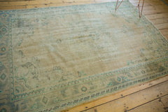 5.5x8.5 Vintage Distressed Oushak Carpet // ONH Item 7043 Image 7