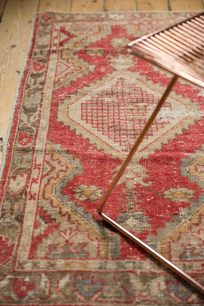 2.5x5 Vintage Distressed Oushak Rug Runner // ONH Item 7045 Image 3