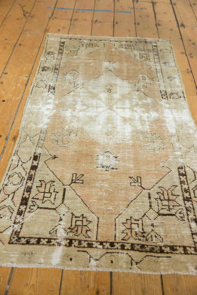 2.5x5 Vintage Distressed Oushak Rug Runner // ONH Item 7047 Image 2