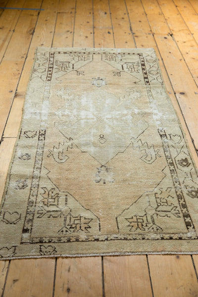 2.5x5 Vintage Distressed Oushak Rug Runner // ONH Item 7047 Image 4