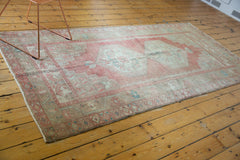 4x8.5 Vintage Distressed Oushak Rug Runner // ONH Item 7069 Image 4