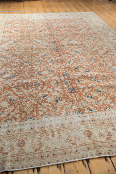6.5x10.5 Vintage Distressed Sivas Carpet // ONH Item 7071 Image 10