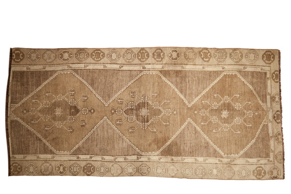 4x8 Vintage Distressed Oushak Rug Runner // ONH Item 7074