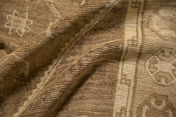 4x8 Vintage Distressed Oushak Rug Runner // ONH Item 7074 Image 9