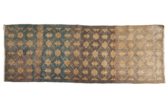 3x8.5 Vintage Distressed Sparta Rug Runner // ONH Item 7078