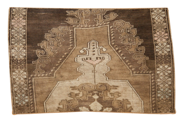 Vintage Fragment Oushak Rug / ONH item 7079