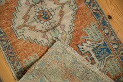 1.5x3 Vintage Distressed Oushak Rug Mat // ONH Item 7082 Image 5