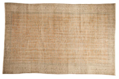 6x9.5 Vintage Distressed Oushak Carpet // ONH Item 7085