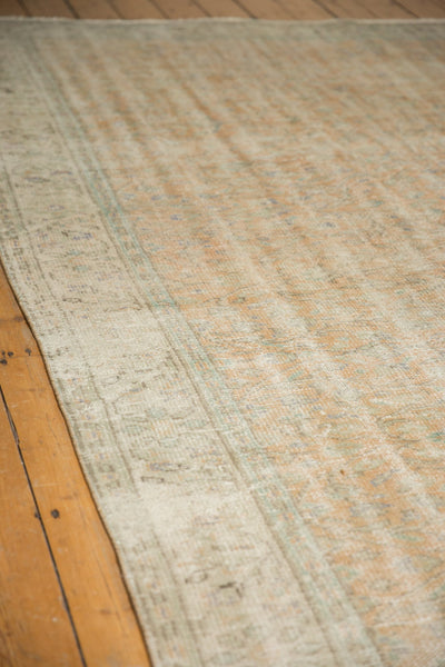 6x9.5 Vintage Distressed Oushak Carpet // ONH Item 7085 Image 6