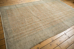 6x9.5 Vintage Distressed Oushak Carpet // ONH Item 7085 Image 7