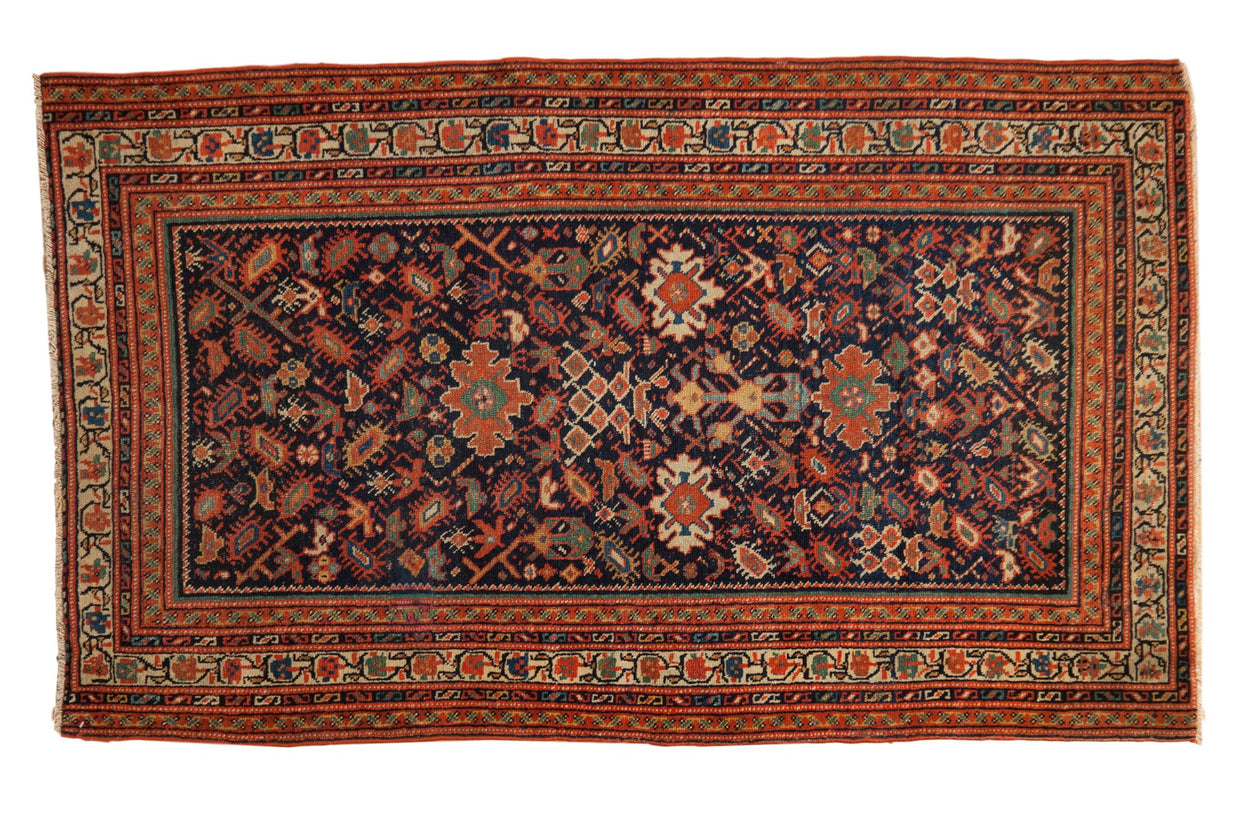 3x5 Antique Serbend Rug // ONH Item 7097