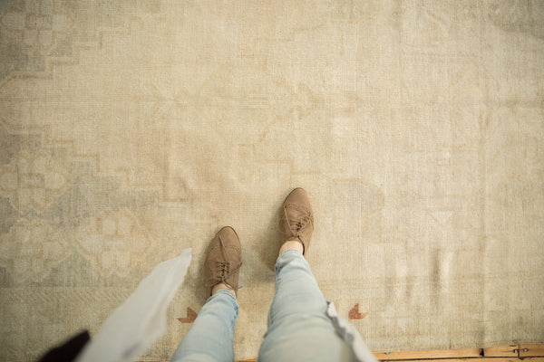 5x9.5 Vintage Distressed Oushak Carpet // ONH Item 7100 Image 1