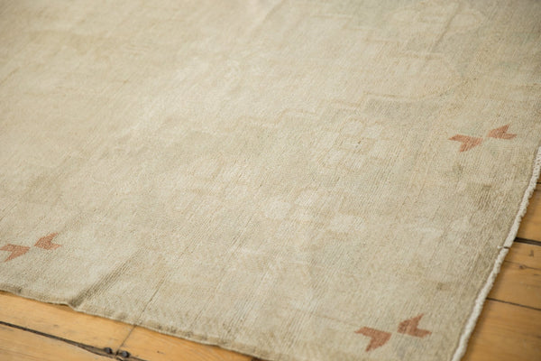 5x9.5 Vintage Distressed Oushak Carpet // ONH Item 7100 Image 8