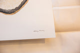 Black script signature by artist Katelyn Morse on the Black Tourmaline painting.
