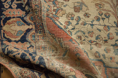 6.5x9.5 Antique Farahan Sarouk Carpet // ONH Item 7120 Image 12