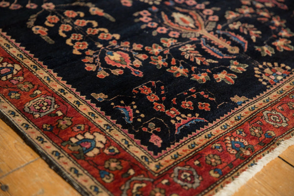 3.5x4.5 Antique Mohajeran Sarouk Square Rug // ONH Item 7121 Image 3