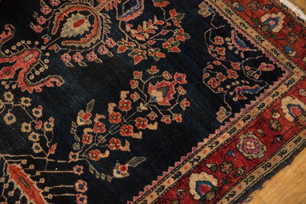 3.5x4.5 Antique Mohajeran Sarouk Square Rug // ONH Item 7121 Image 5