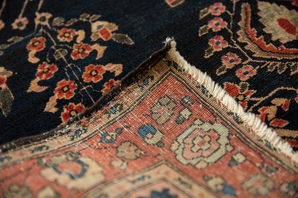 3.5x4.5 Antique Mohajeran Sarouk Square Rug // ONH Item 7121 Image 12