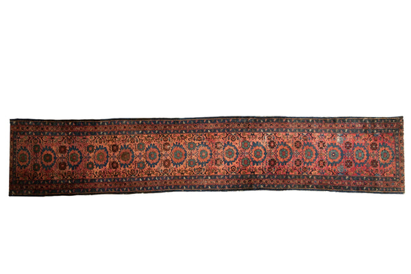 2.5x13 Vintage Lilihan Rug Runner // ONH Item 7122