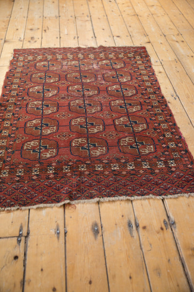 3x4.5 Vintage Turkmen Rug // ONH Item 7123 Image 2