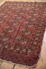 3x4.5 Vintage Turkmen Rug // ONH Item 7123 Image 7