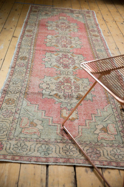 3x9 Vintage Distressed Oushak Rug Runner // ONH Item 7128 Image 5