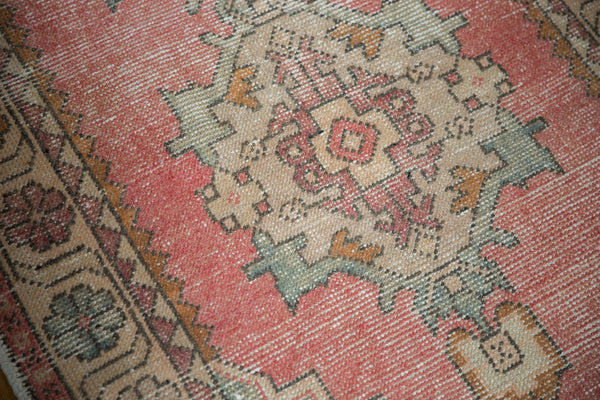 3x9 Vintage Distressed Oushak Rug Runner // ONH Item 7128 Image 9