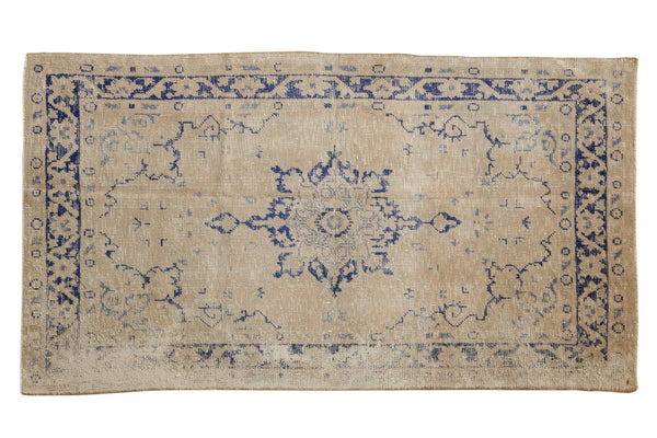 3x6 Vintage Distressed Oushak Rug Runner // ONH Item 7130