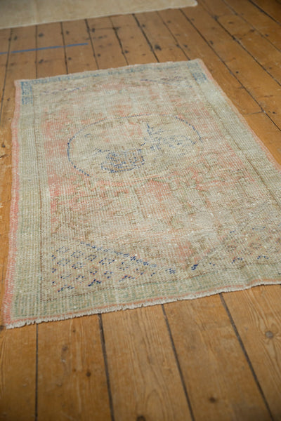 2.5x5 Vintage Distressed Oushak Rug Runner // ONH Item 7132 Image 5