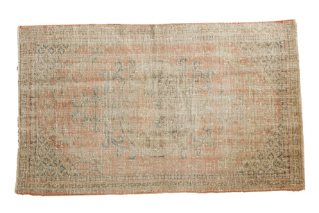 2.5x4.5 Vintage Distressed Oushak Rug // ONH Item 7133