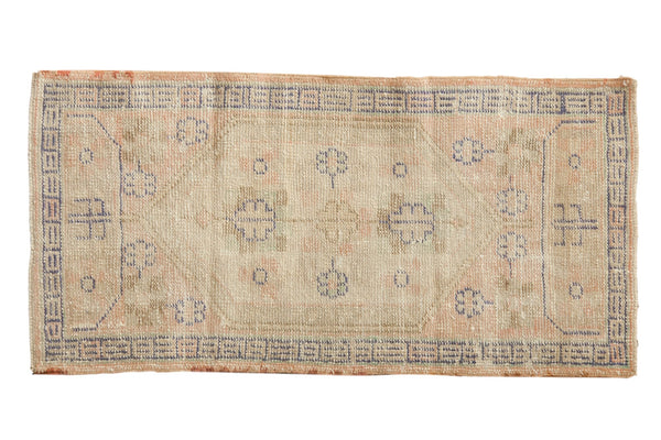Vintage Distressed Oushak Rug Runner / ONH item 7140