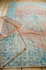 5.5x9.5 Vintage Distressed Oushak Carpet // ONH Item 7146 Image 3