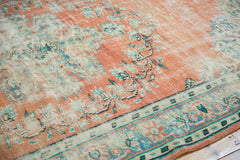 5.5x9.5 Vintage Distressed Oushak Carpet // ONH Item 7146 Image 6