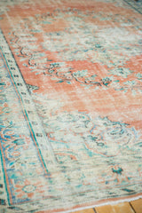 5.5x9.5 Vintage Distressed Oushak Carpet // ONH Item 7146 Image 8